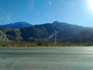 Heading to Palm desert